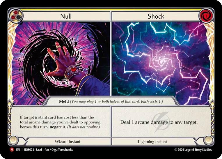 Image for Null // Shock (Rosetta) (ROS023) - Flesh and Blood TCG