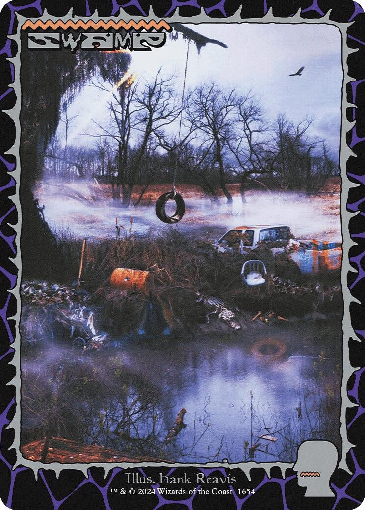 Image for Swamp (1654) (Secret Lair Drop Series) (1654) - Magic: The Gathering