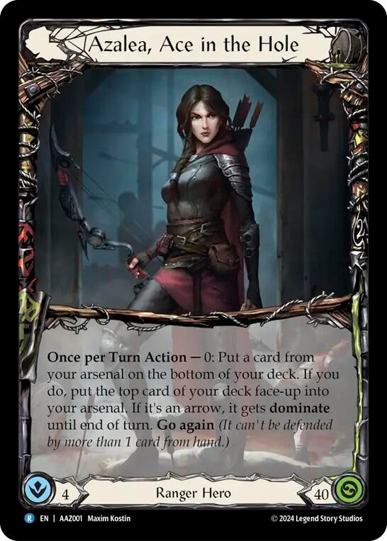 Image for Azalea, Ace in the Hole (Armory Deck: Azalea) (AAZ001) - Flesh and Blood TCG