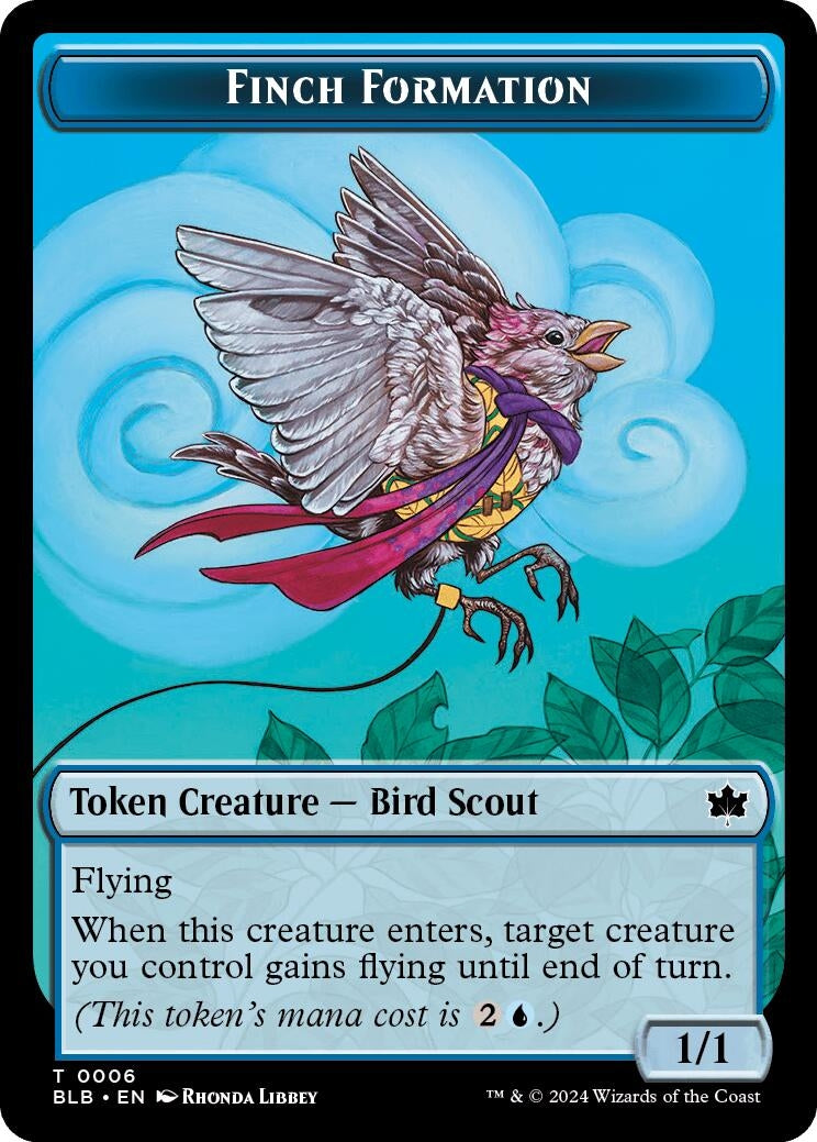 Image for Finch Formation Token (Bloomburrow) (6) - Magic: The Gathering