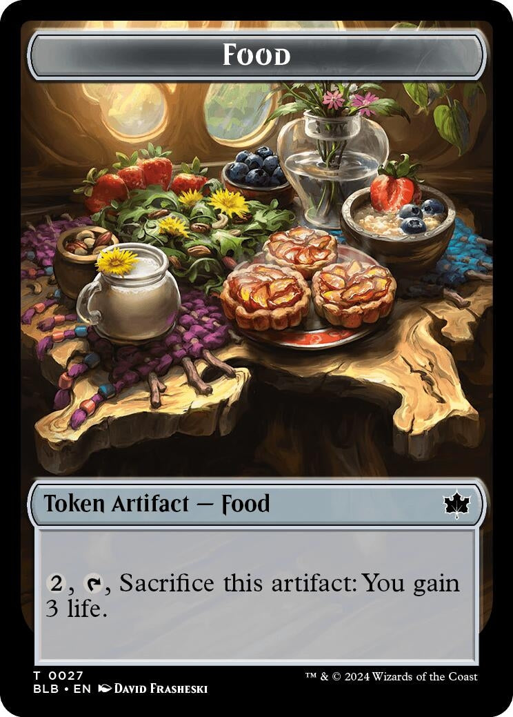 Image for Food Token (Bloomburrow) (27) - Magic: The Gathering