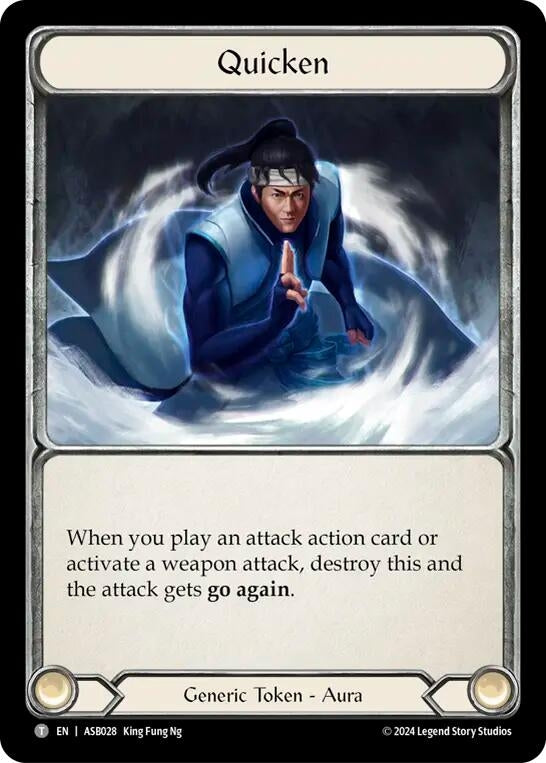 Image for Quicken (Armory Deck: Boltyn) (ASB028) - Flesh and Blood TCG
