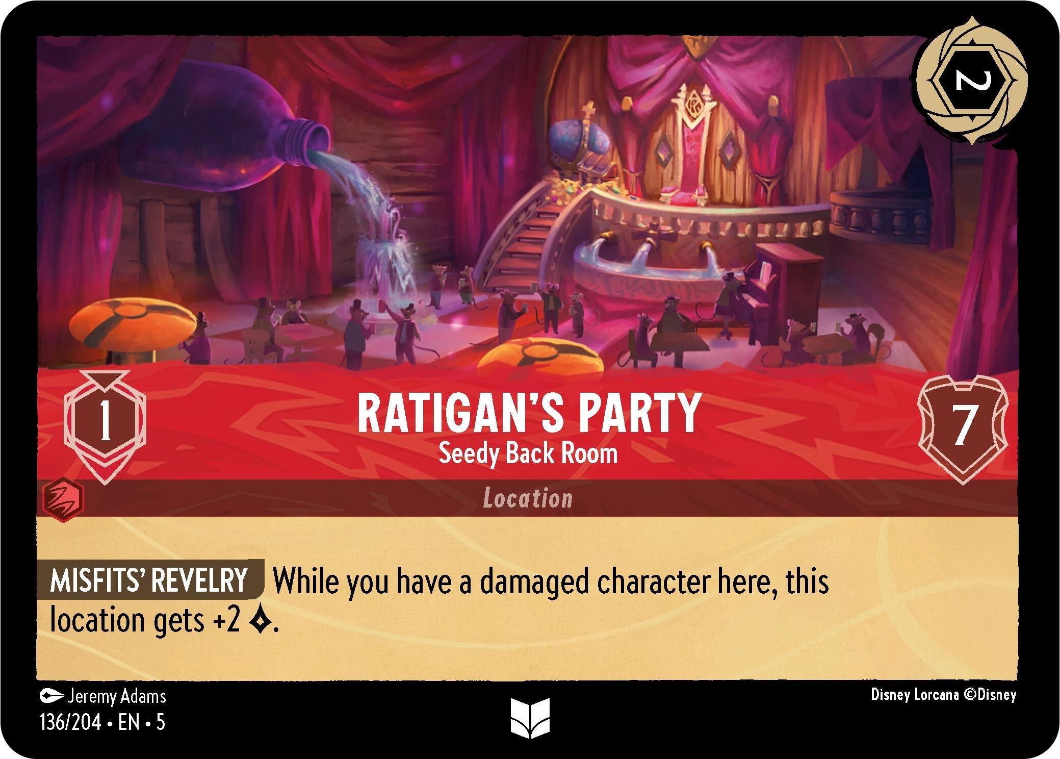 Image for Ratigan's Party - Seedy Back Room (5) (136)