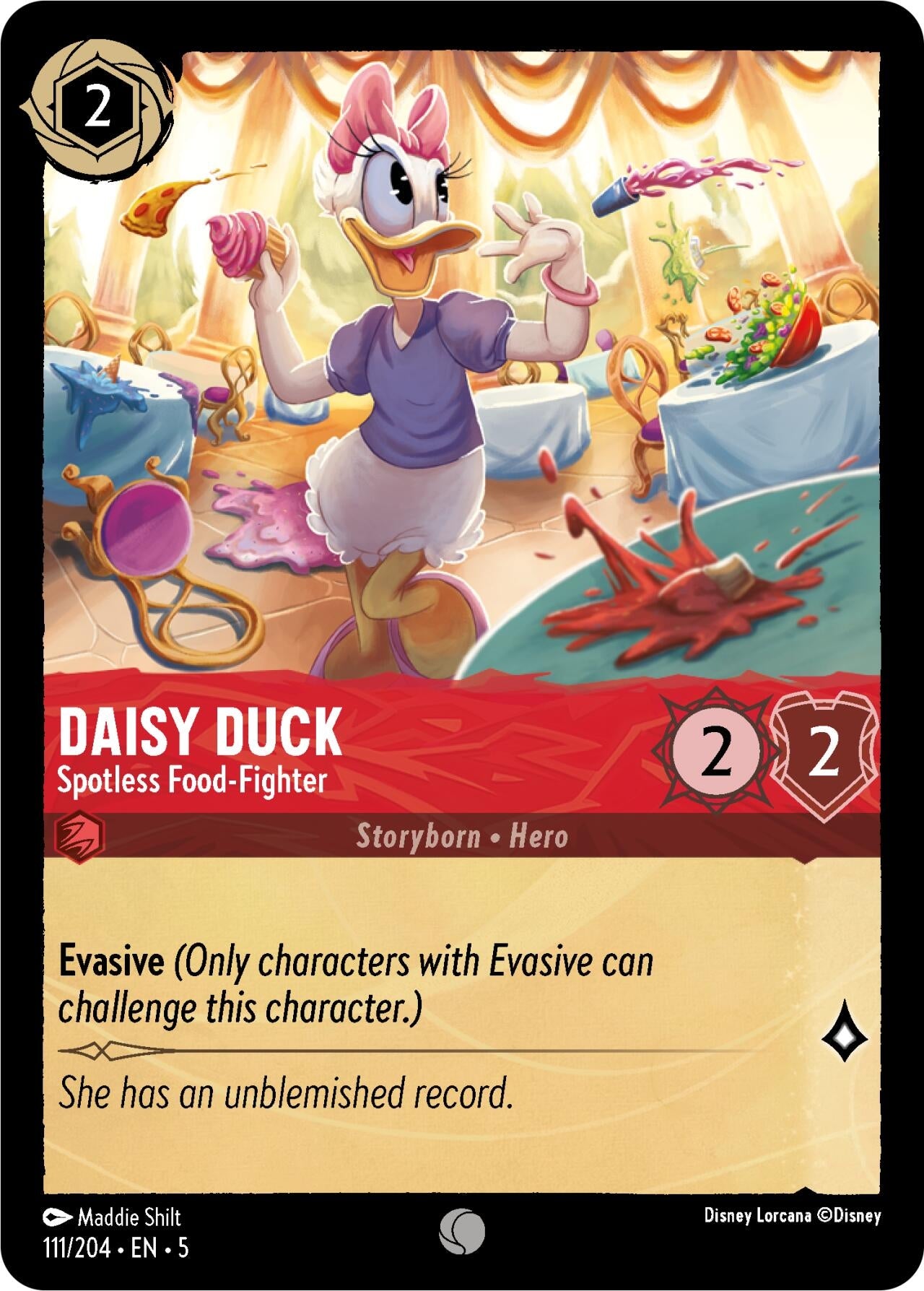 Image for Daisy Duck - Spotless Food-Fighter (5) (111)