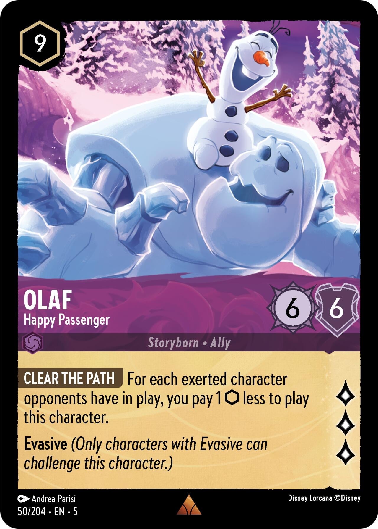 Image for Olaf - Happy Passenger (5) (50)