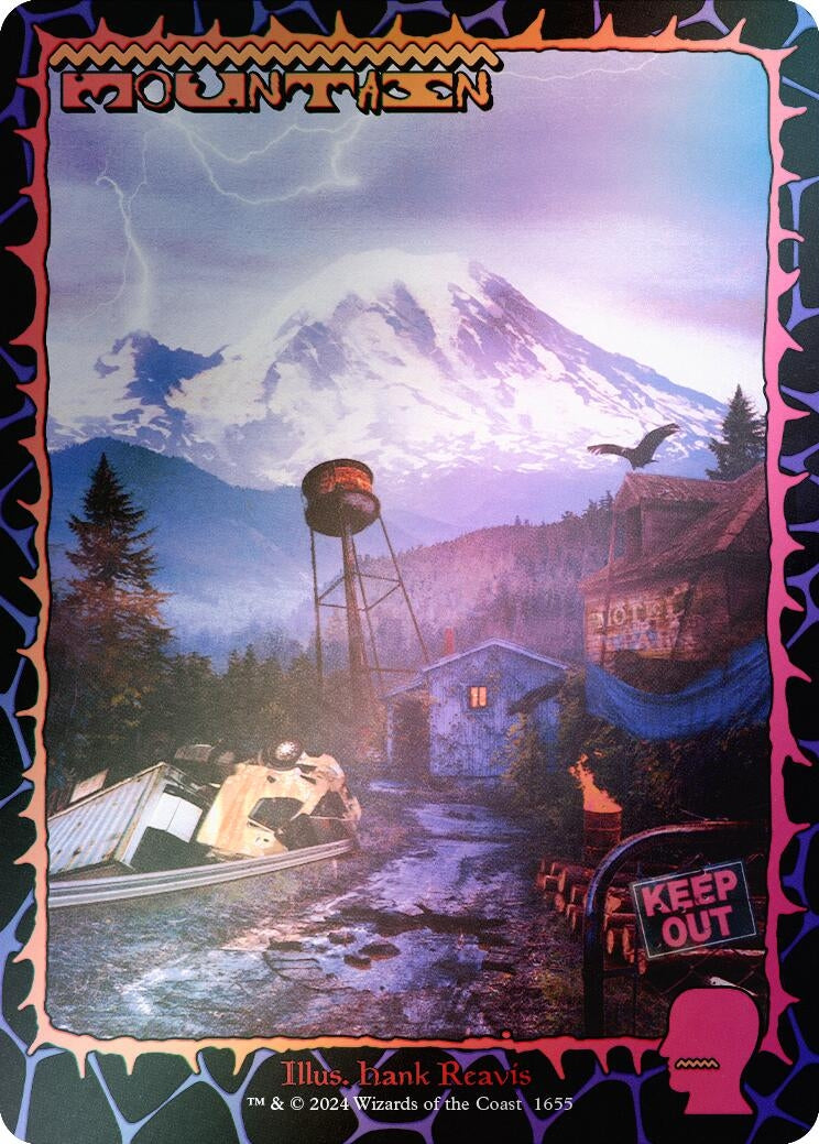 Image for Mountain (1655) (Rainbow Foil) (Secret Lair Drop Series) (1655) - Magic: The Gathering