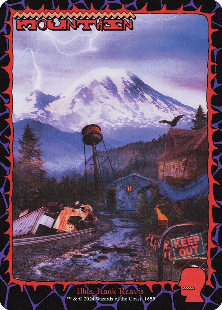 Image for Mountain (1655) (Secret Lair Drop Series) (1655) - Magic: The Gathering