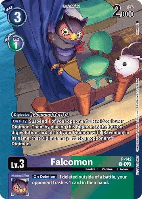 Image for Falcomon (Update Pack 2024) (D-PR) (P-142 P) - Digimon Card Game