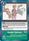 Image for Double Typhoon (Secret Crisis: Movie Memorial Pack) - Digimon Card Game