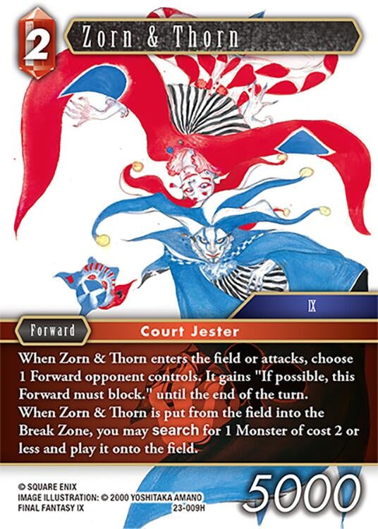 Image for Zorn & Thorn (Hidden Trials) (23-009H) - Final Fantasy TCG