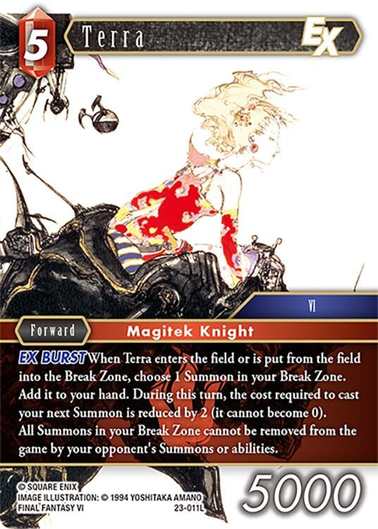 Image for Terra EX (Hidden Trials) (23-011L) - Final Fantasy TCG