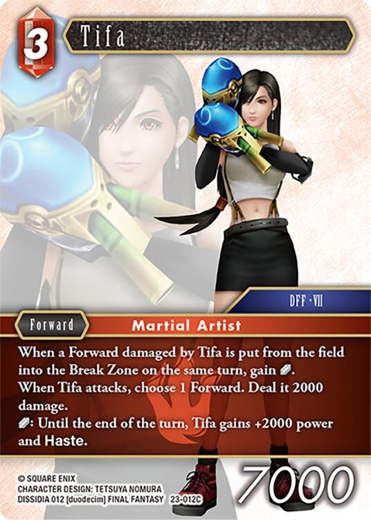 Image for Tifa (Hidden Trials) (23-012C) - Final Fantasy TCG
