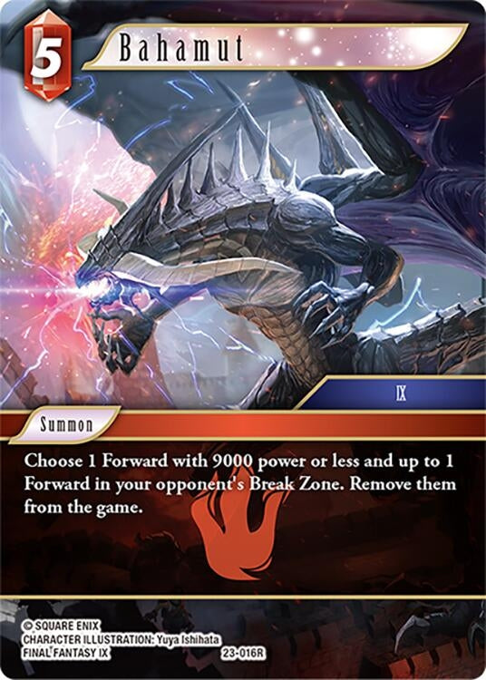 Image for Bahamut (Hidden Trials) (23-016R) - Final Fantasy TCG