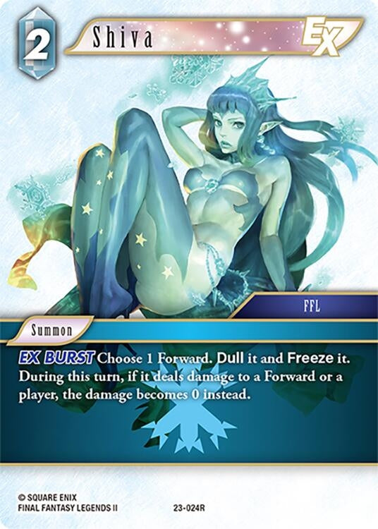 Image for Shiva EX (Hidden Trials) (23-024R) - Final Fantasy TCG