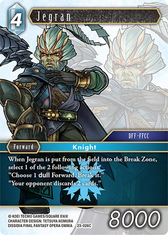 Image for Jegran (Hidden Trials) (23-026C) - Final Fantasy TCG