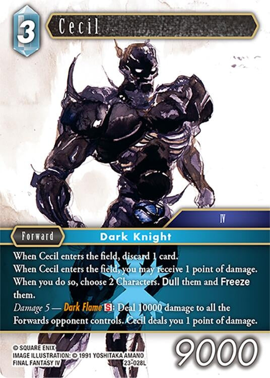 Image for Cecil (Hidden Trials) (23-028L) - Final Fantasy TCG
