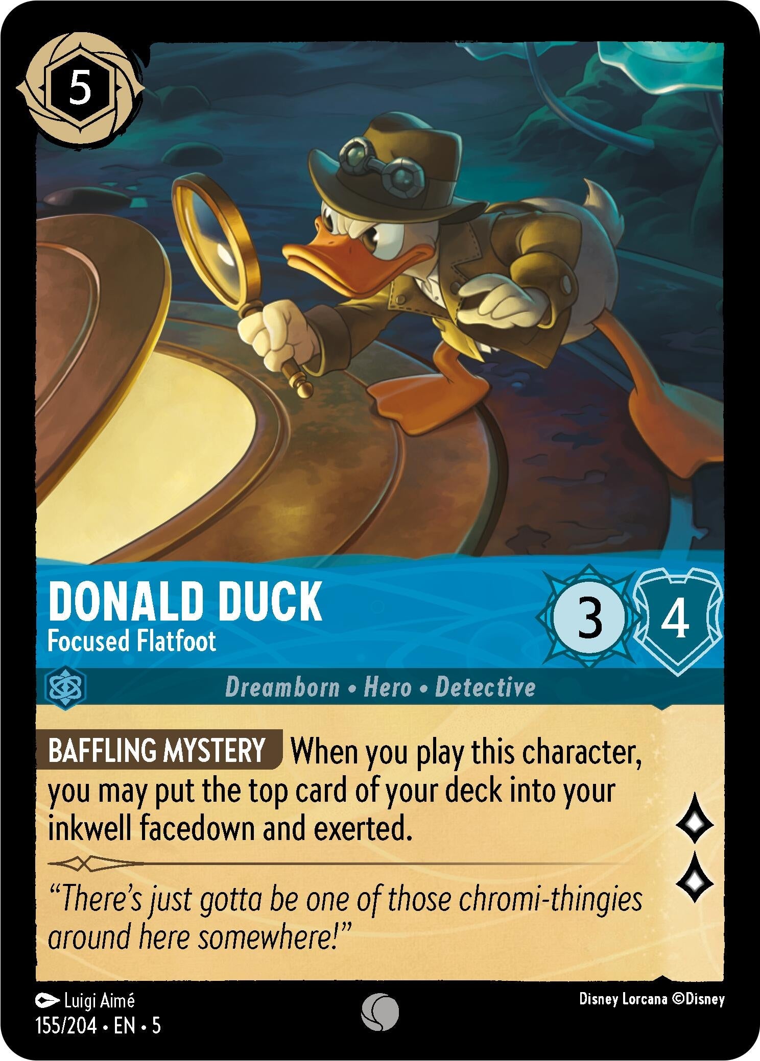 Image for Donald Duck - Focused Flatfoot (5) (155)