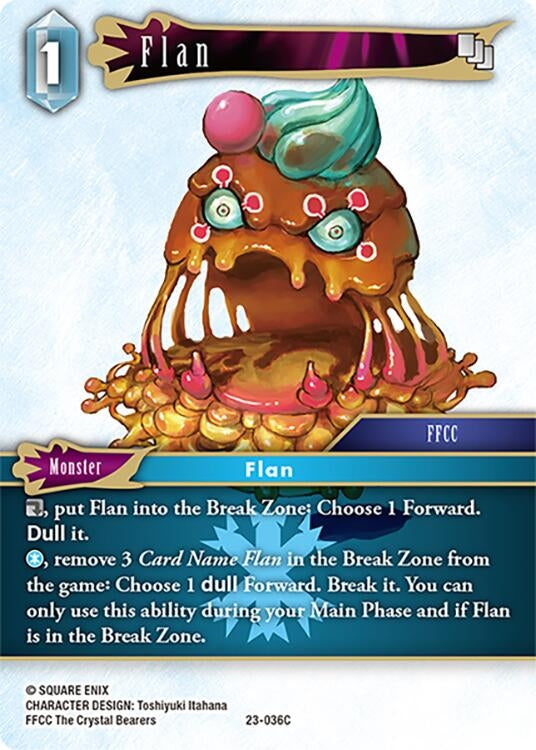 Image for Flan (Hidden Trials) (23-036C) - Final Fantasy TCG