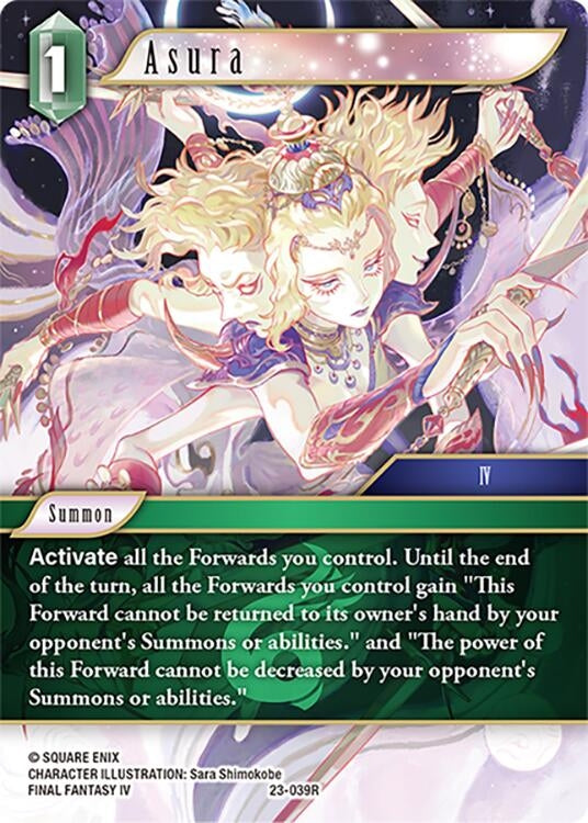 Image for Asura (Hidden Trials) (23-039R) - Final Fantasy TCG