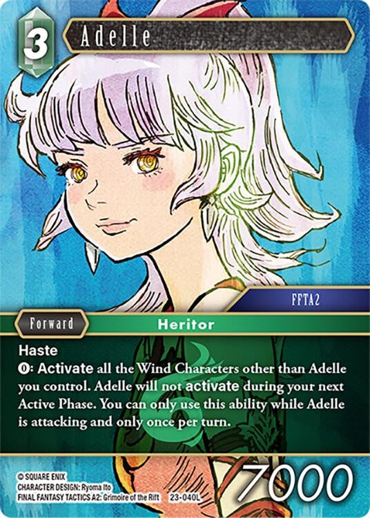 Image for Adelle (Hidden Trials) (23-040L) - Final Fantasy TCG