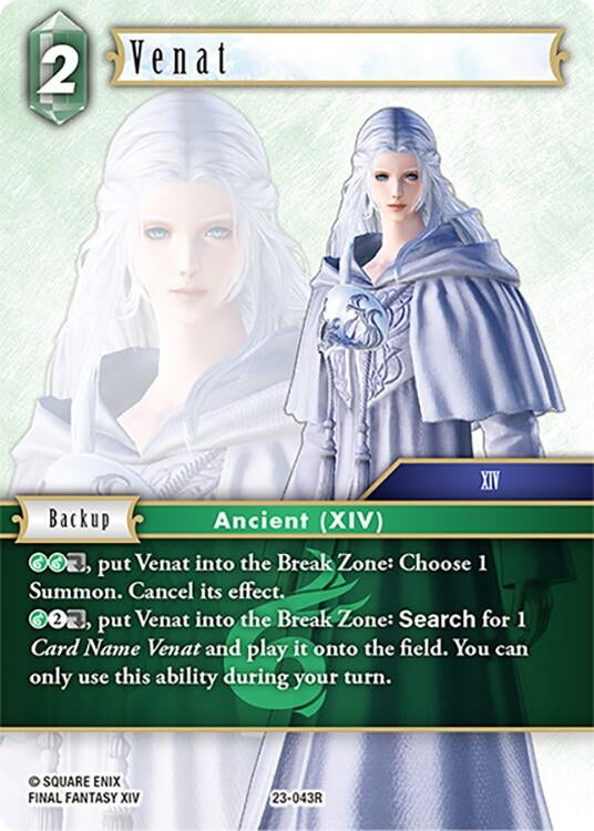 Image for Venat (Hidden Trials) (23-043R) - Final Fantasy TCG