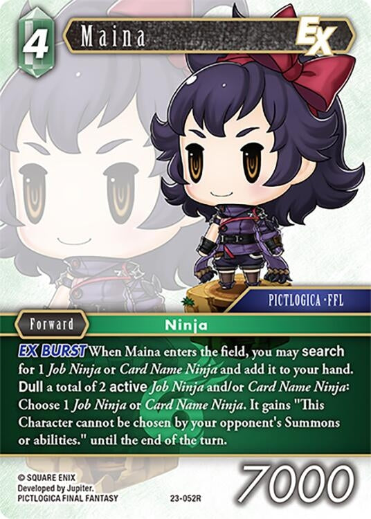 Image for Maina EX (Hidden Trials) (23-052R) - Final Fantasy TCG