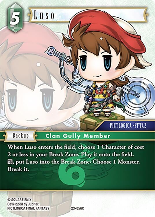 Image for Luso (Hidden Trials) (23-056C) - Final Fantasy TCG