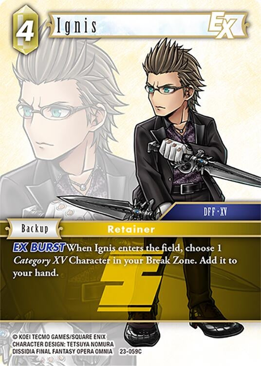 Image for Ignis (Hidden Trials) (23-059C) - Final Fantasy TCG