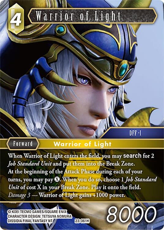 Image for Warrior of Light (Hidden Trials) (23-061H) - Final Fantasy TCG