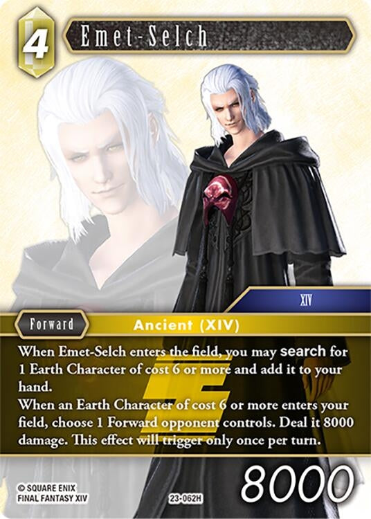Image for Emet-Selch (Hidden Trials) (23-062H) - Final Fantasy TCG