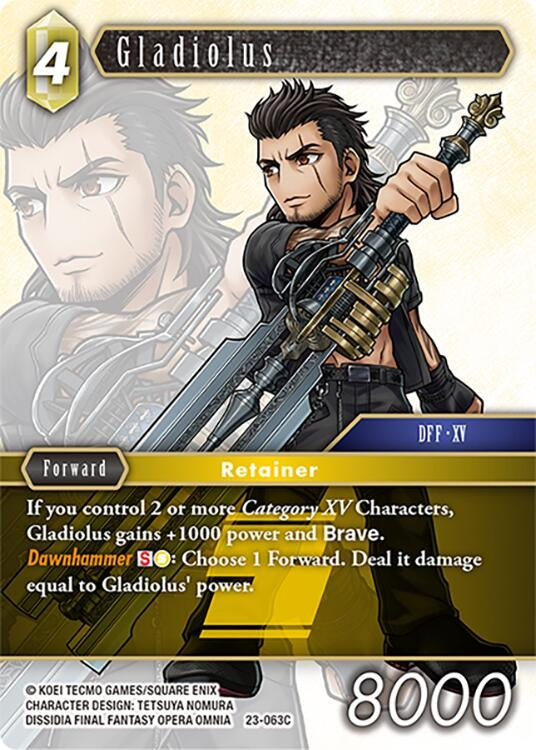 Image for Gladiolus (Hidden Trials) (23-063C) - Final Fantasy TCG