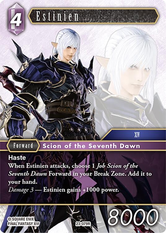 Image for Estinien (Hidden Trials) (23-079R) - Final Fantasy TCG