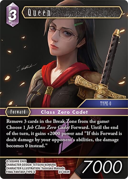 Image for Queen (Hidden Trials) (23-083H) - Final Fantasy TCG