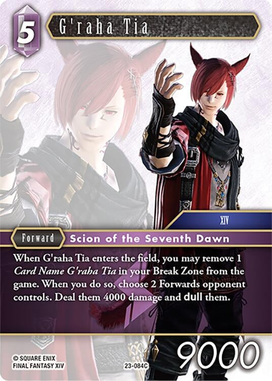 Image for G'raha Tia (Hidden Trials) (23-084C) - Final Fantasy TCG