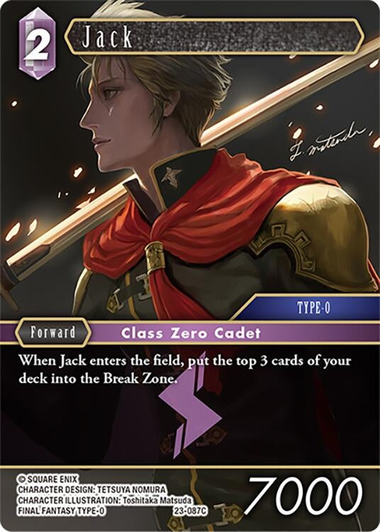 Image for Jack (Hidden Trials) (23-087C) - Final Fantasy TCG