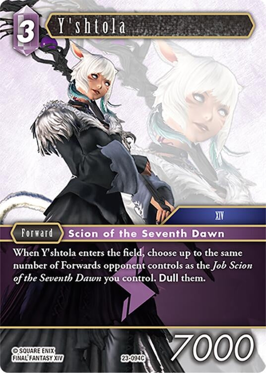 Image for Y'shtola (Hidden Trials) (23-094C) - Final Fantasy TCG