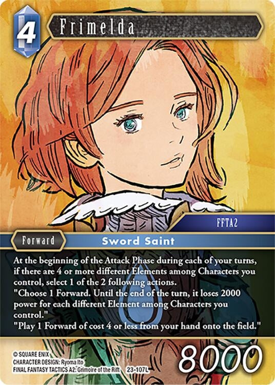 Image for Frimelda (Hidden Trials) (23-107L) - Final Fantasy TCG