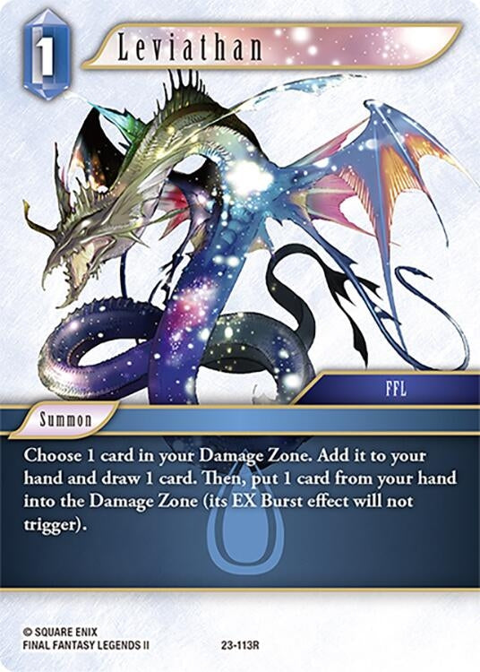 Image for Leviathan (Hidden Trials) (23-113R) - Final Fantasy TCG