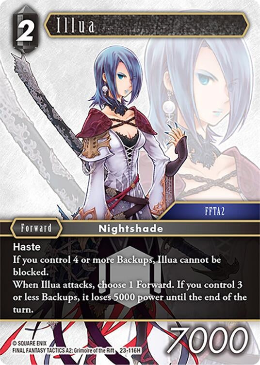 Image for Illua (Hidden Trials) (23-116H) - Final Fantasy TCG