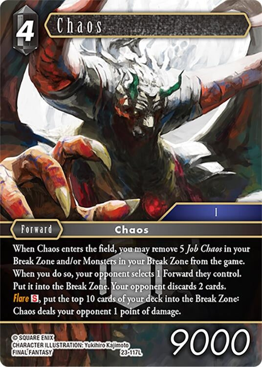 Image for Chaos (Hidden Trials) (23-117L) - Final Fantasy TCG