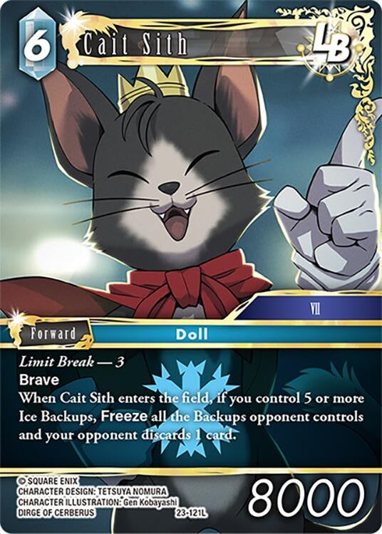 Image for Cait Sith LB (Hidden Trials) (23-121L) - Final Fantasy TCG