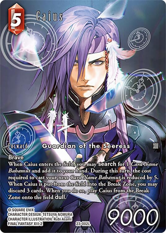 Image for Caius (Full Art) (Hidden Trials) (23-002L) - Final Fantasy TCG