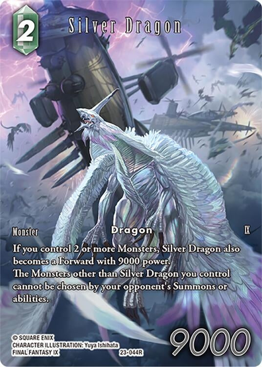 Image for Silver Dragon (Full Art) (Hidden Trials) (23-044R) - Final Fantasy TCG