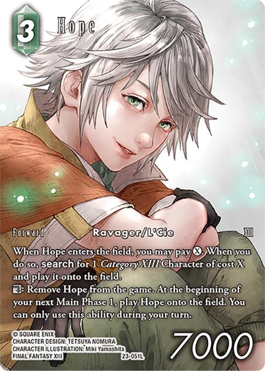 Image for Hope (Full Art) (Hidden Trials) (23-051L) - Final Fantasy TCG