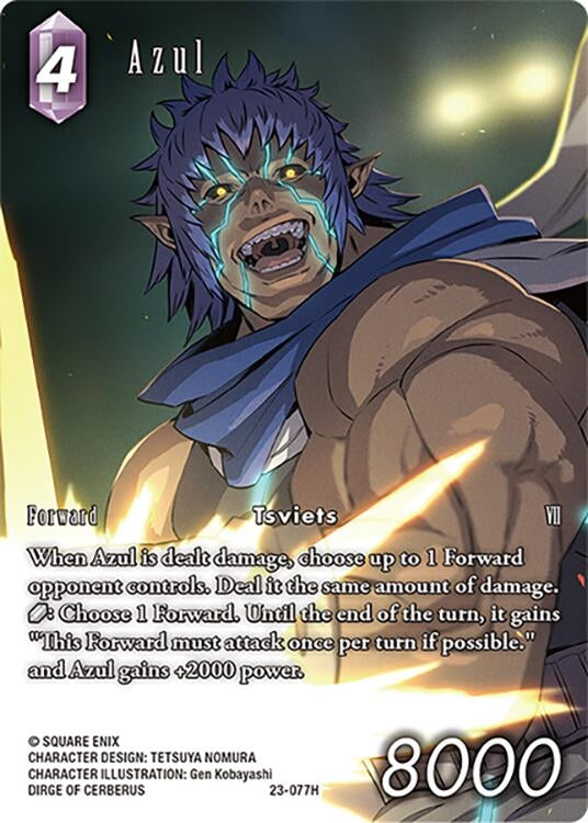 Image for Azul (Full Art) (Hidden Trials) (23-077H) - Final Fantasy TCG