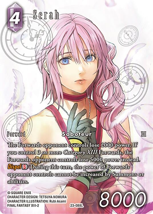 Image for Serah (Full Art) (Hidden Trials) (23-088L) - Final Fantasy TCG