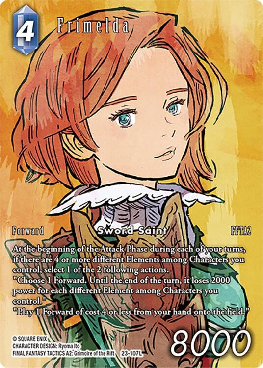 Image for Frimelda (Full Art) (Hidden Trials) (23-107L) - Final Fantasy TCG