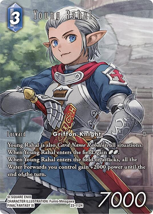 Image for Young Rahal (Full Art) (Hidden Trials) (23-112H) - Final Fantasy TCG