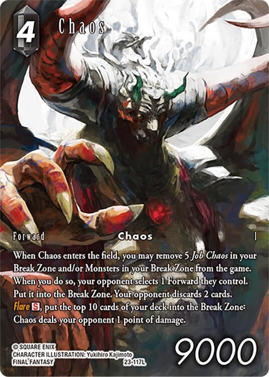 Image for Chaos (Full Art) (Hidden Trials) (23-117L) - Final Fantasy TCG