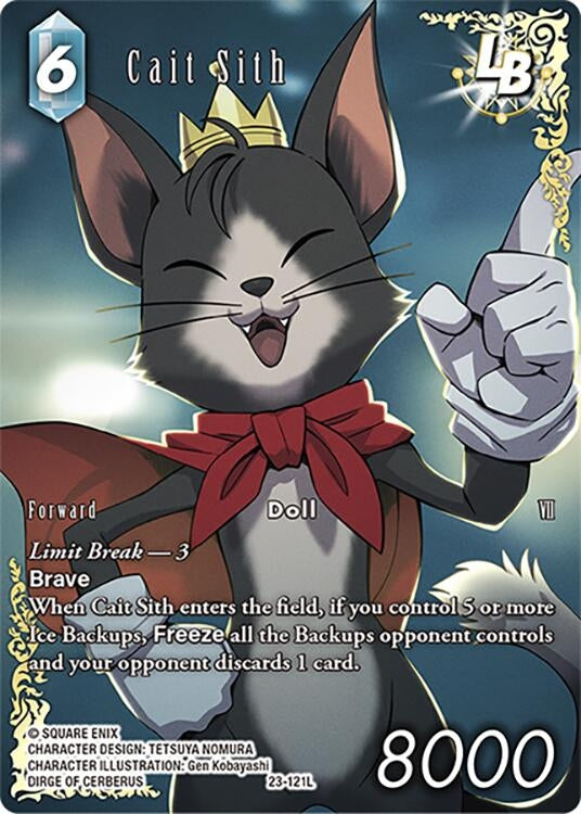 Image for Cait Sith LB (Full Art) (Hidden Trials) (23-121L) - Final Fantasy TCG